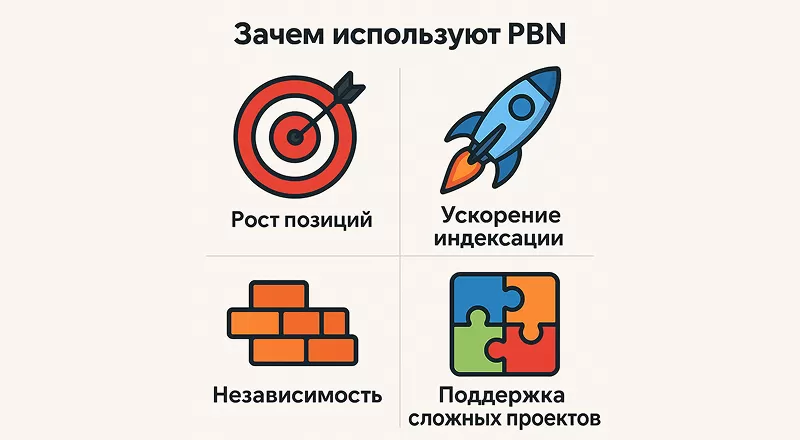 Для чего используются PBN-сети